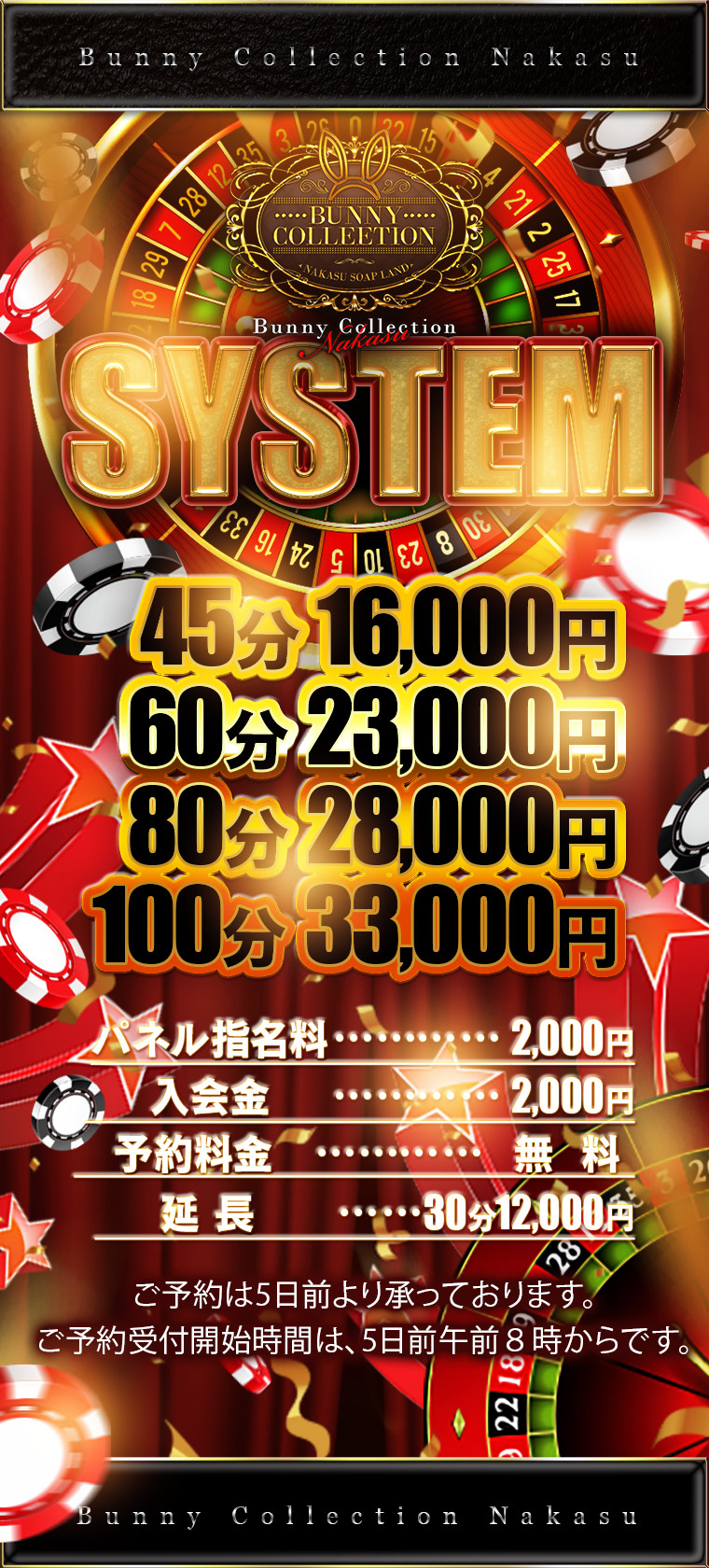 料金表